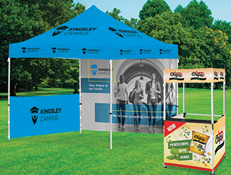 Branded Gazebo Displays
